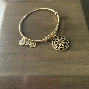 Alex and Ani - Compass Charm Bangle Bracelet